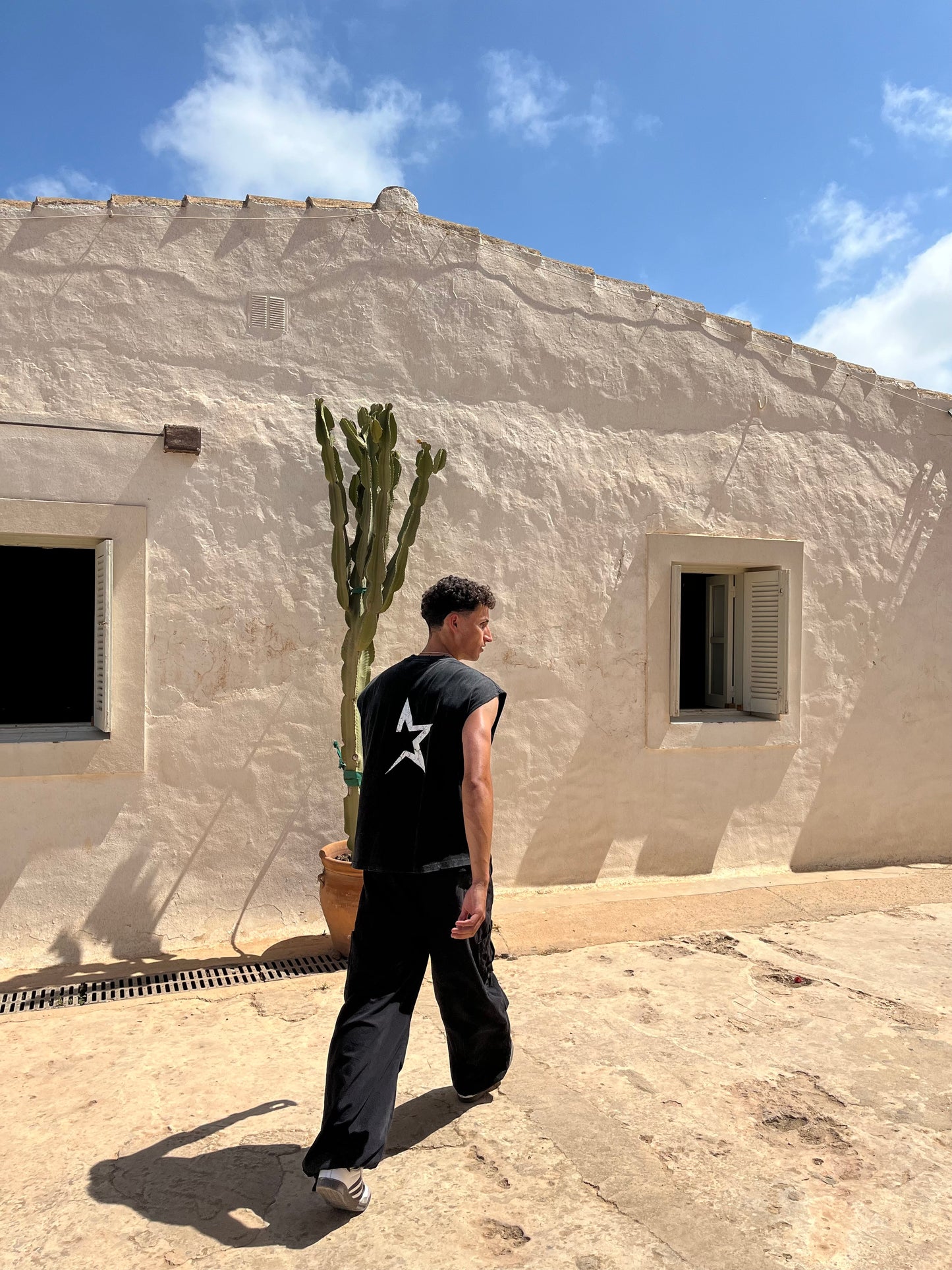 Sleeveless star(t) tee