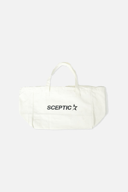 Utility White tote bag