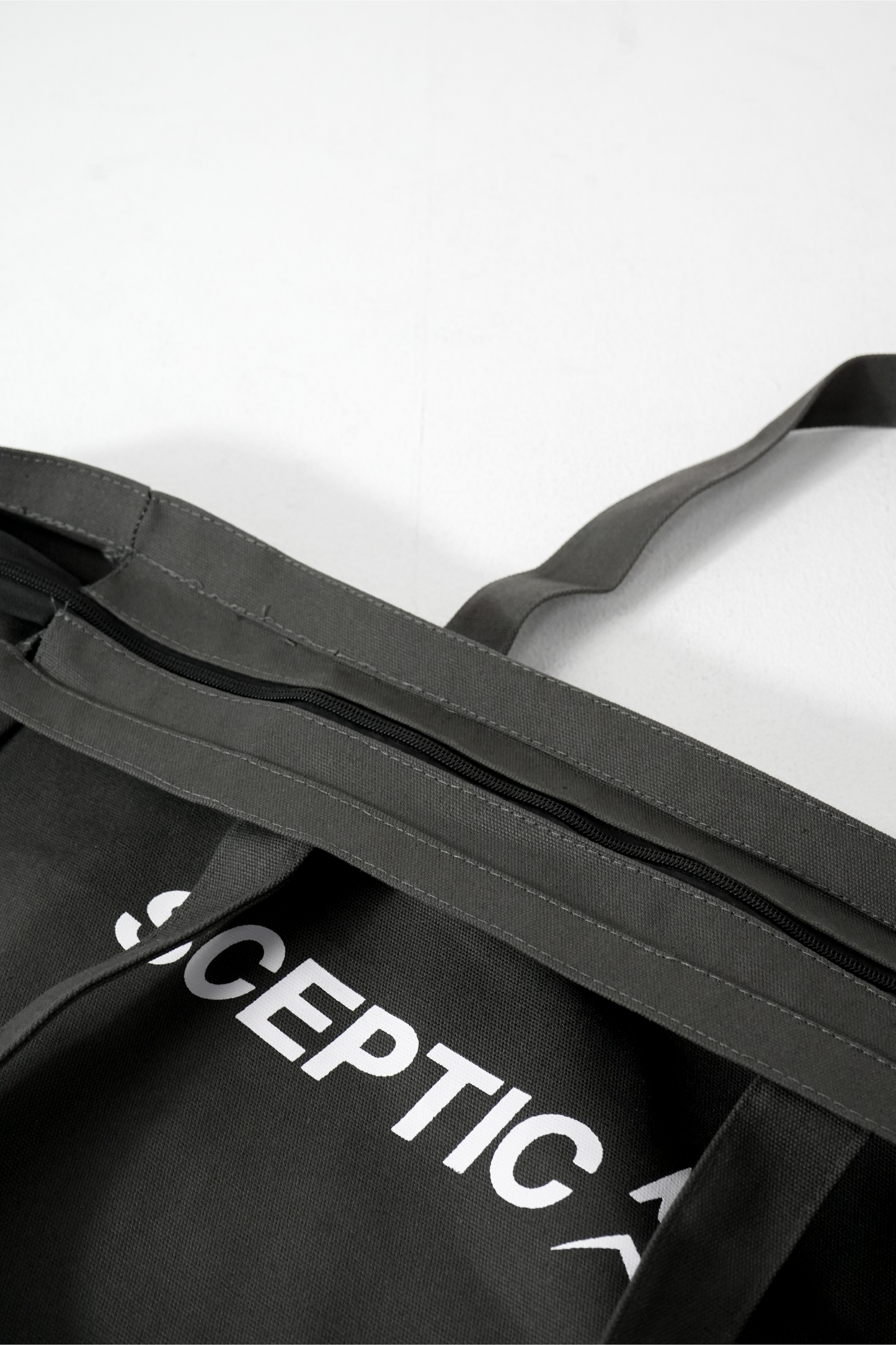 Utility Grey tote bag