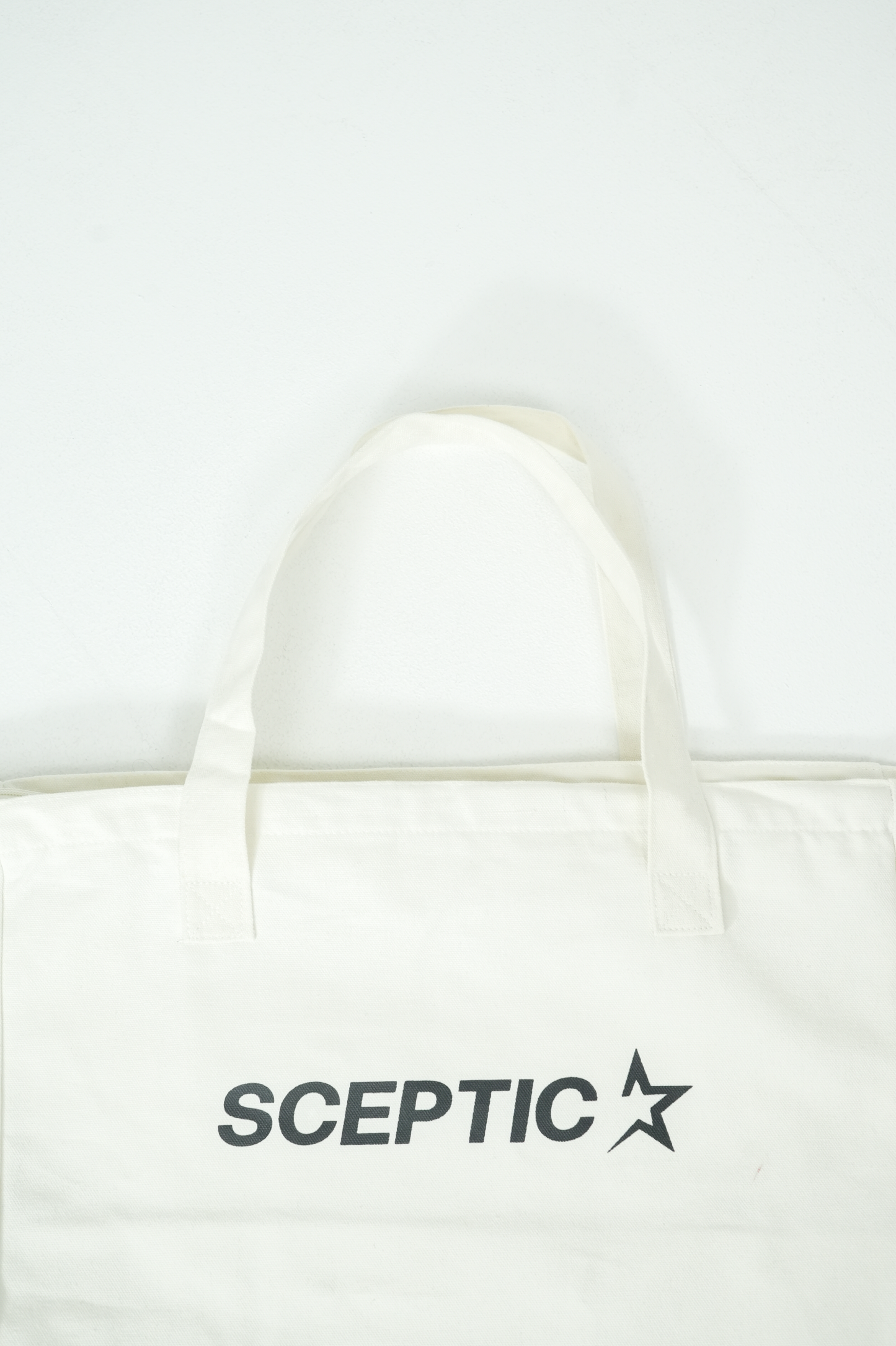 Utility White tote bag