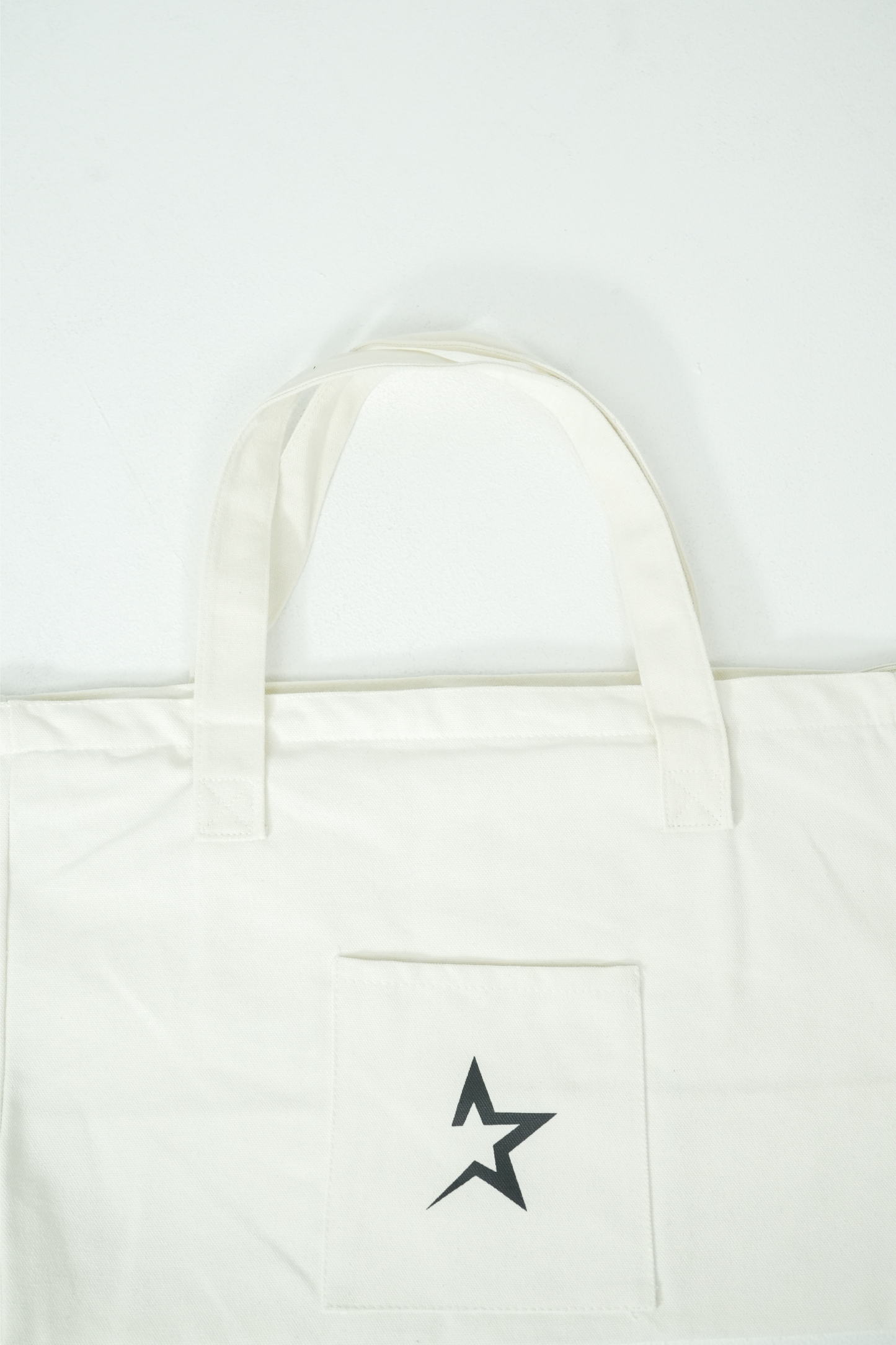 Utility White tote bag