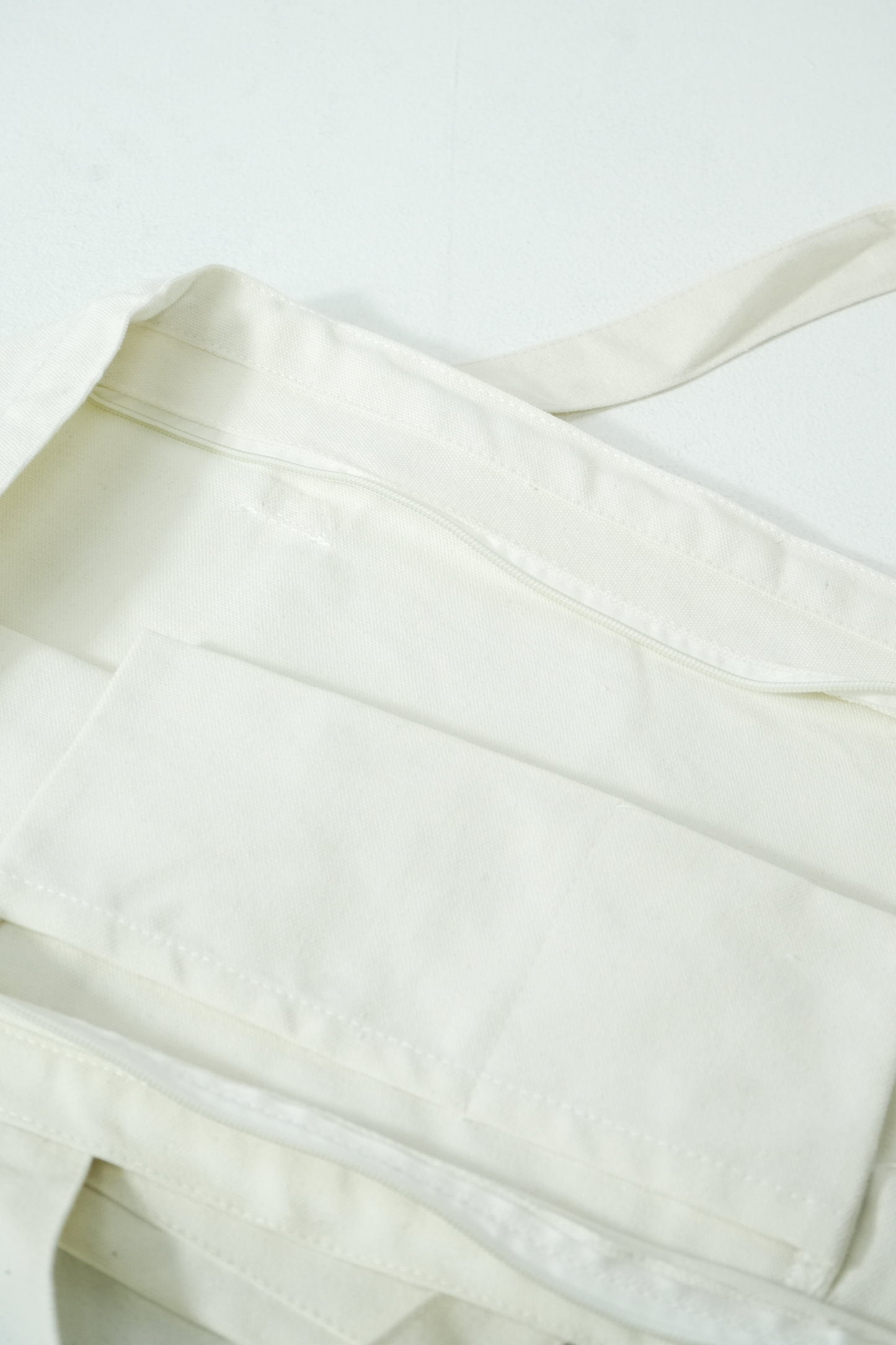 Utility White tote bag